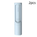 Two-piece blue reusable pet-hair remover set